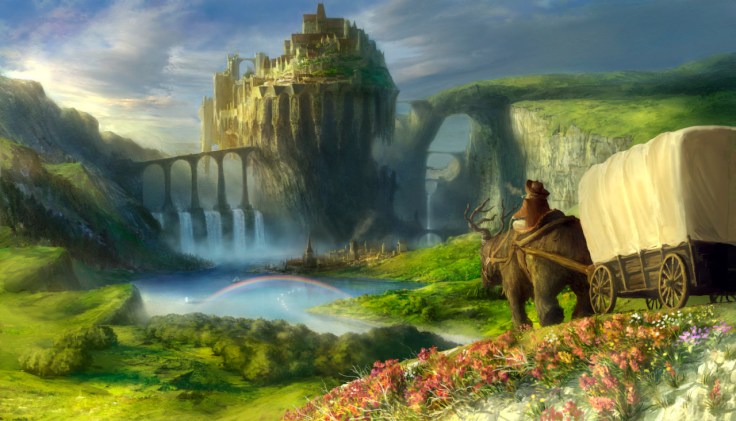 The Holy Land by Yo Shimizu. Click here for more of the artist’s work!