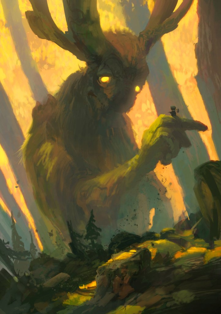 Forest Spirit I by Tuomas Korpi. Click here for more of the artist’s work!