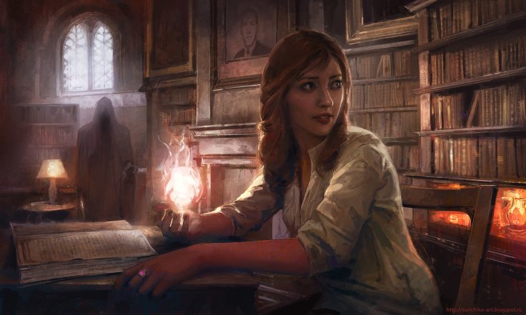 Necromant by Alexander Chelyshev.