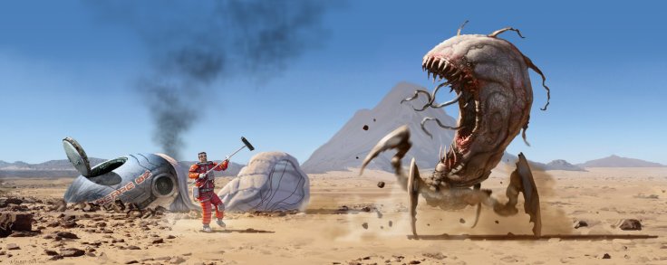 A Bad Day by Alwyn Talbot.