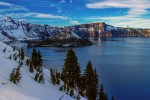 Crater Lake and Wizard Island by Cole Chase Photography
