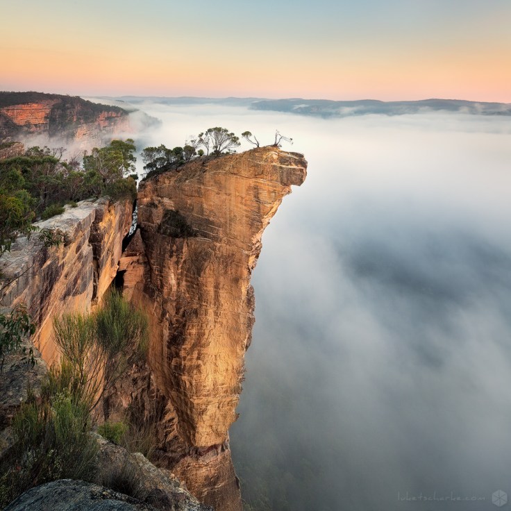 Sunrise at Hanging Rock by Luke Tscharke