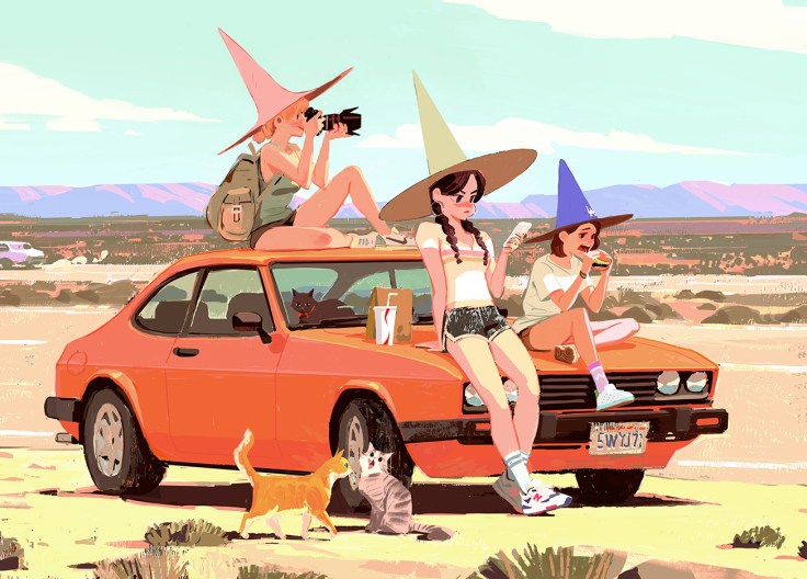 Witch Road Trip by Woonyoung Jung