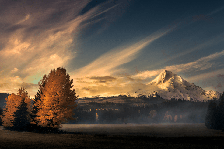 'Fall Sunrise' by Kevin Shearer
