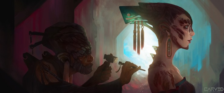 Carved - Daily Chisel, by Tony Yin